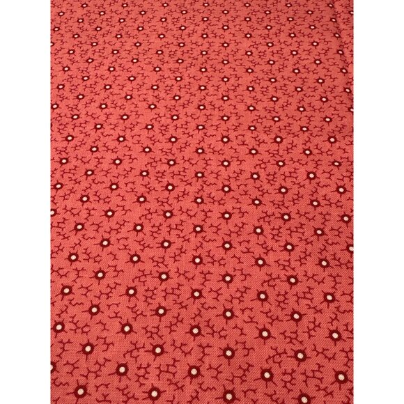 Country Manor Design 3837 by Paula Barnes 1/4 yard x 39" Red Cotton Fabric for Q - Picture 2 of 5